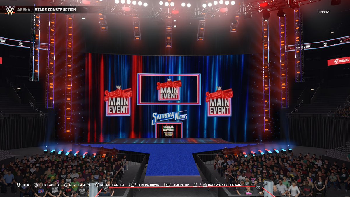 ORRKL2002's tweet image. Saturday Nights Main Event Montreal 🇨🇦🍁

2 Arenas dropped in one day⁉️
Just warming up for WWE 2K26…@WWEgames 😎👨🏿‍🍳🔥

Centre Bell Arena
Montreal, Québec, Canada 🇨🇦

SNME ’26 Centre Bell Arena meticulously crafted with accurate lighting, authentic sponsor placement, and…