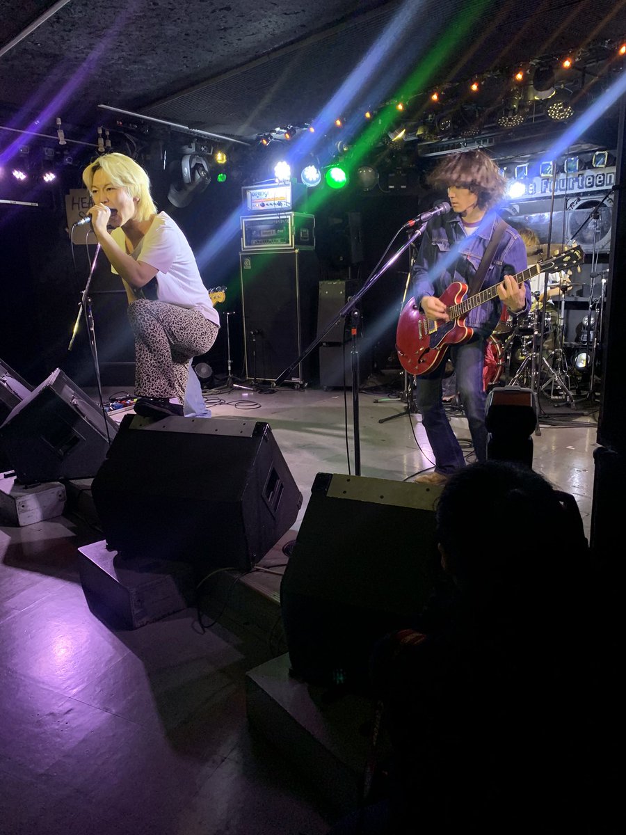 junhoshijun's tweet photo. 昨夜は本八幡ROUTE14（初）
「HEARTBEAT SCRAMBLE vol.1」
HELLO THE LILAC、THE SALIVANS、UNCLE JOHN、THE BROKEN HEARTS CLUB、EASTBAY
アンクルジョンを見に行った！
HELLO THE LILACとEASTBAYも見れて最高なイベント！
とても素晴らしい夜でした！ https://t.co/clEgrLCXjh