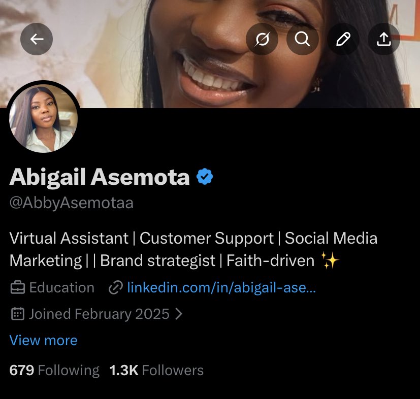 AbbyAsemotaa's tweet image. Looks cute, don’t you agree?

Please now is the time to help me repost and engage aggressively.

500 premium followers and 5M impressions. I followed back immediately. Please engage when you come across my post,I promise it will be fun. Thank you soo much.