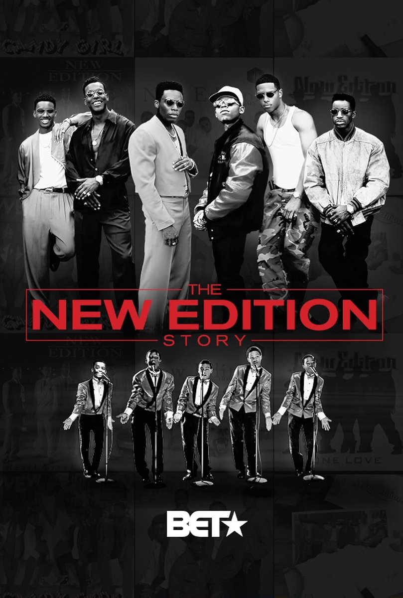NewEditionLive's tweet image. 9 years ago, 'The New Edition Story' premiered on BET on January 24, 2017.
.
The bio-pic captivated audiences for three nights in a row, creating history with a total of 29+ million viewers. The highly anticipated biopic exceeded all expectations!