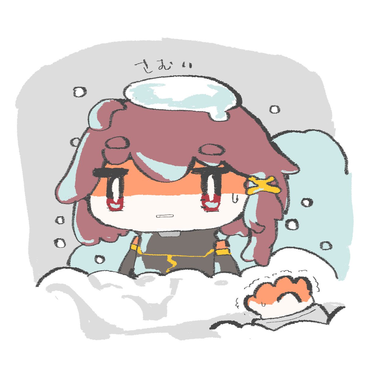 IGAIGASUB_A's tweet photo. さむいです　たすけて https://t.co/ktGZYh8voY