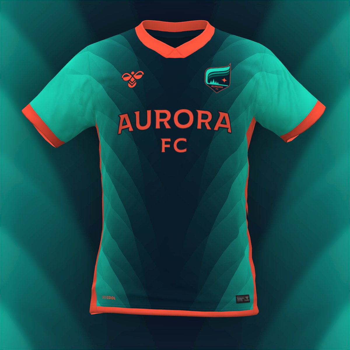 BADEnoughDesign's tweet photo. An idea for a @MNAuroraFC Kit https://t.co/9Ltn1BZ4G8