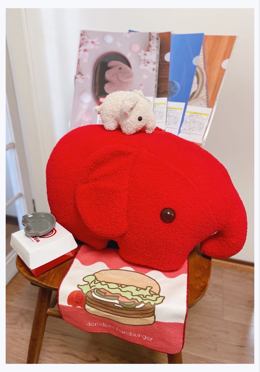 ドムドムバーガーのくじ🍔 B賞以外の欲しかったやつ全部当たった