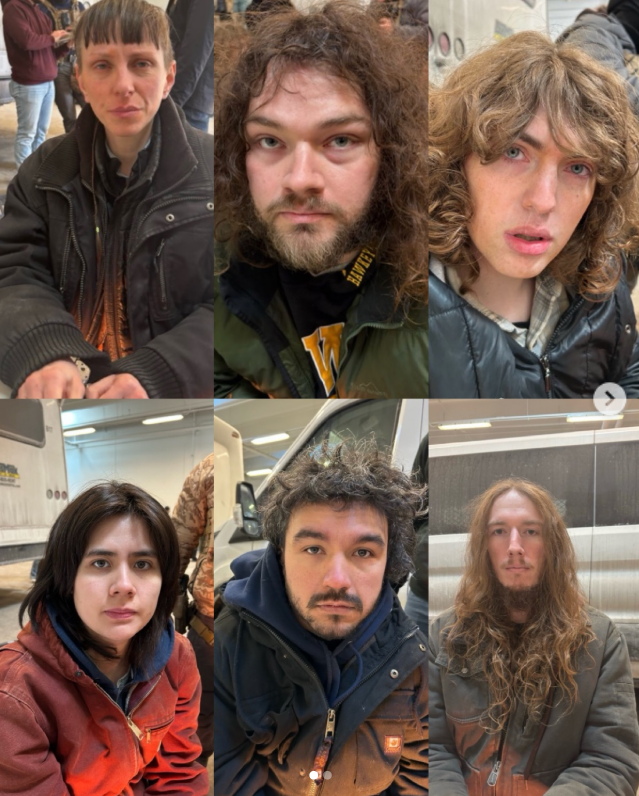 CrimeWatchMpls's tweet image. Today's riot faces arrested by ICE, who says their "officers were swarmed and attacked by these violent agitators."

They were subjected to:

— Hurling and kicking dangerous objects at officers
— Violent physical assaults, including biting, tackling, and punching
— Deliberate…