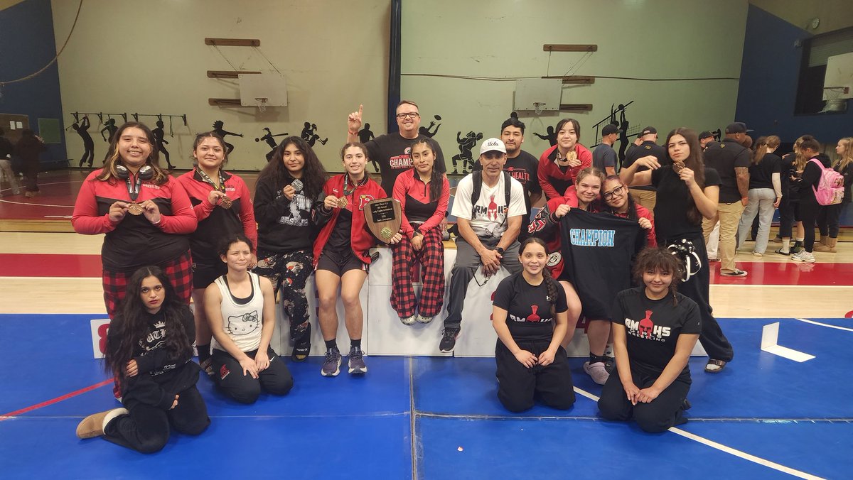 BobGchuk's tweet photo. Rio Mesa Girls Wrestling take 1st at John Glenn Tournament 
Brooklyn Bittner 1st
Michelle Flores 2nd
Allison Cortez 3rd
Faith Rodriguez  3rd
Mariela Avina Ramirez 4th
Michelle Rodriguez 4th
Anika Bittner 5th
Leila Romero 7th
@vcspreps @riomesawrestlin https://t.co/EXNCSGrQZg
