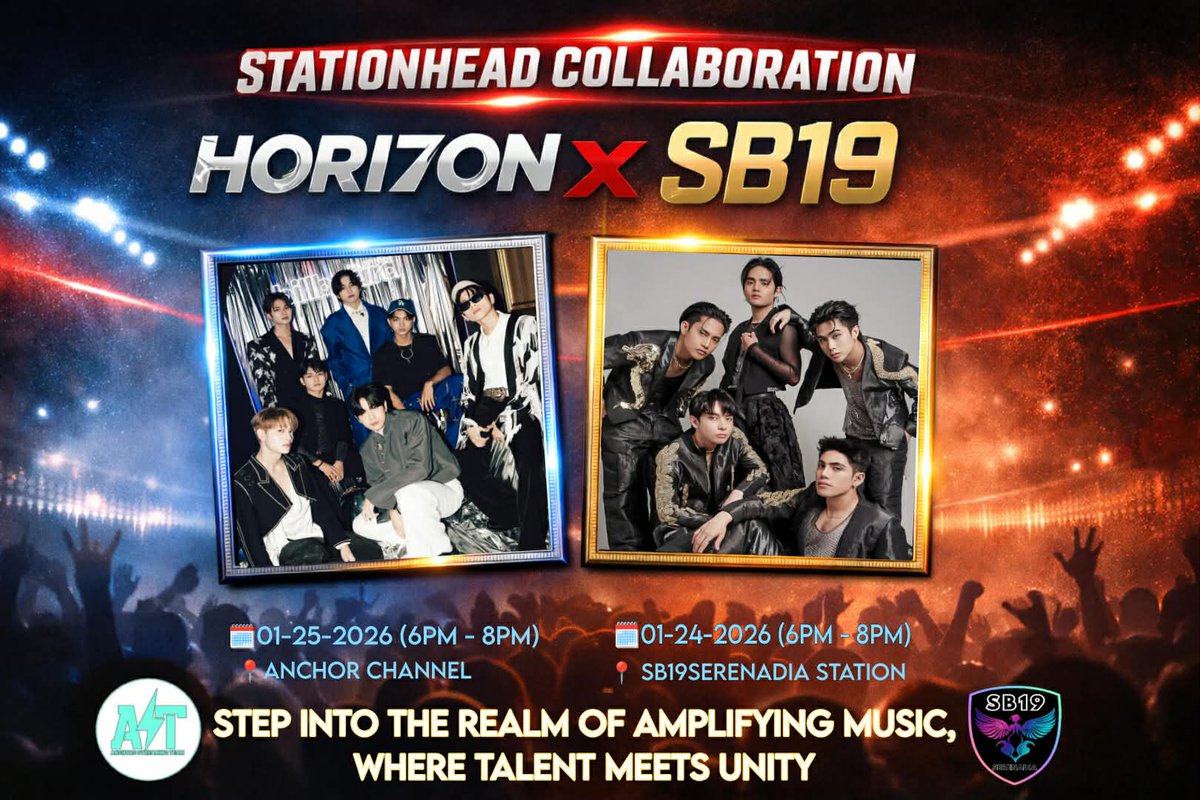 DAY 2 of #SB19 &amp; #HORI7ON COLLAB. See you there at <a href="/H7NAVASTofc/">ANCHORS VOTING AND STREAMING TEAM</a> STATIONHEAD later at 6PM 😊

#HORI7ON #호라이즌 
<a href="/HORI7ONofficial/">HORI7ONofficial</a>