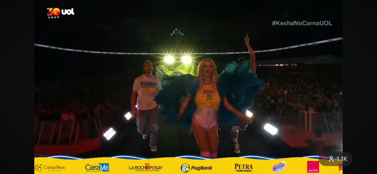 PennShelly's tweet image. KESHA JUST ROCKED BRAZIL