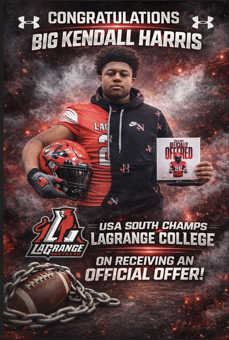 CoachLAoneal12's tweet image. Congratulations Big Dawg, Let’s Go!!!
#THS #JustWin @LaGrangeCollege