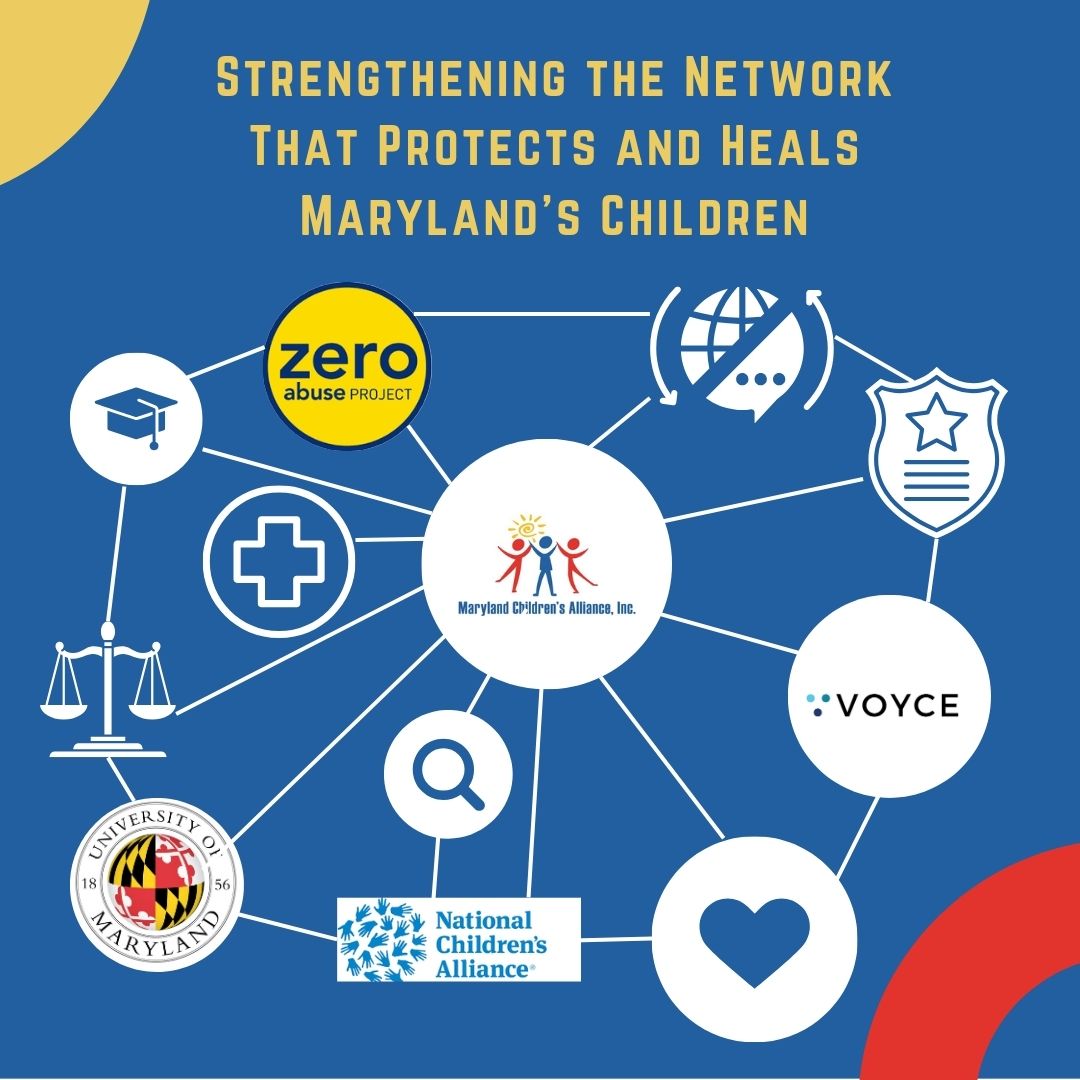 MCA partners with organizations across sectors to strengthen the network that protects and heals Maryland’s children. Together, we’re making a lasting impact.