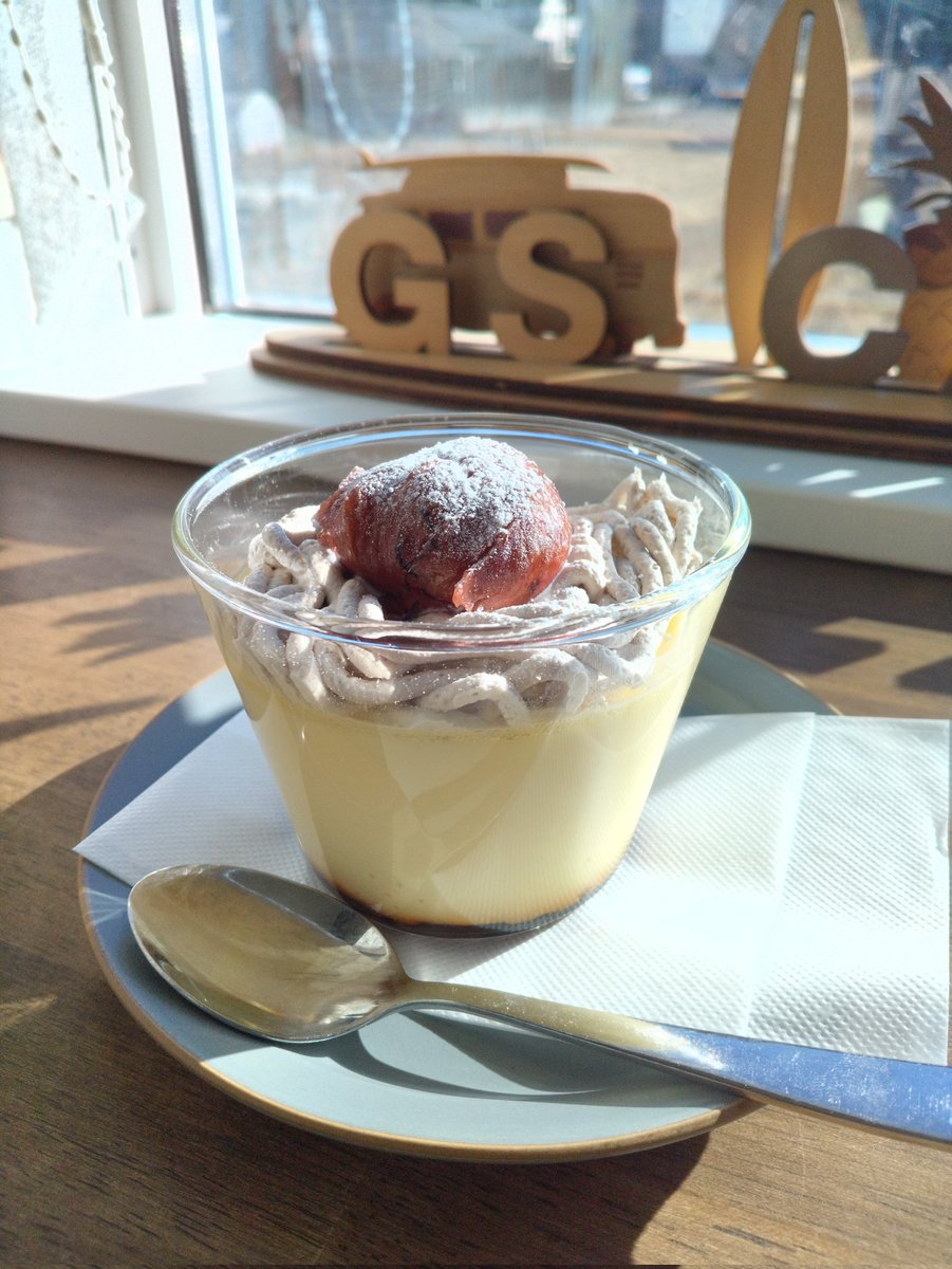 プリン食べた😋