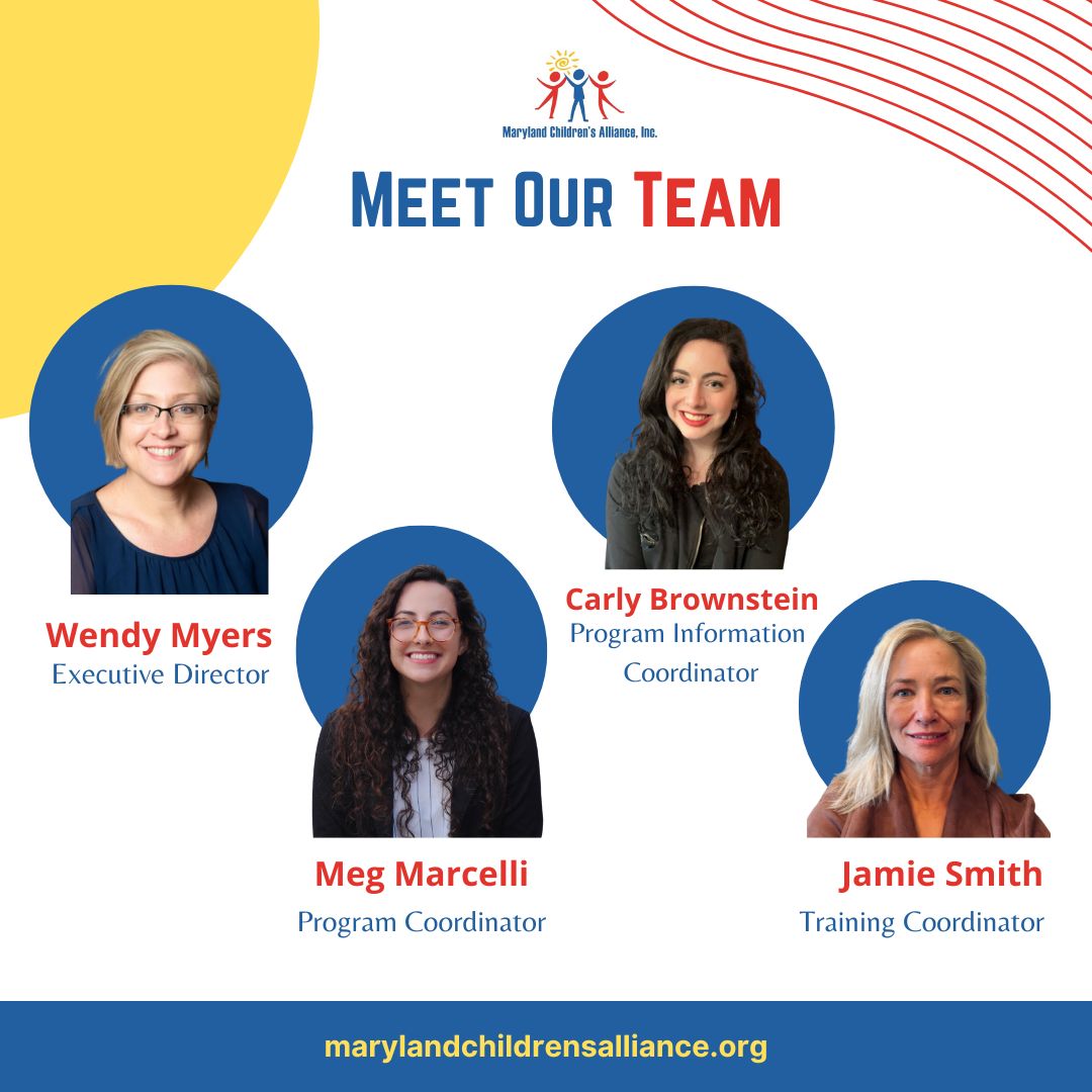 Meet the dedicated team behind Maryland Children’s Alliance! From training to technical assistance, collaboration to advocacy—our team is here to support Maryland’s CACs and help children thrive.

#MCAImpact #MeetTheTeam #ChildAdvocacy #MarylandCACs
