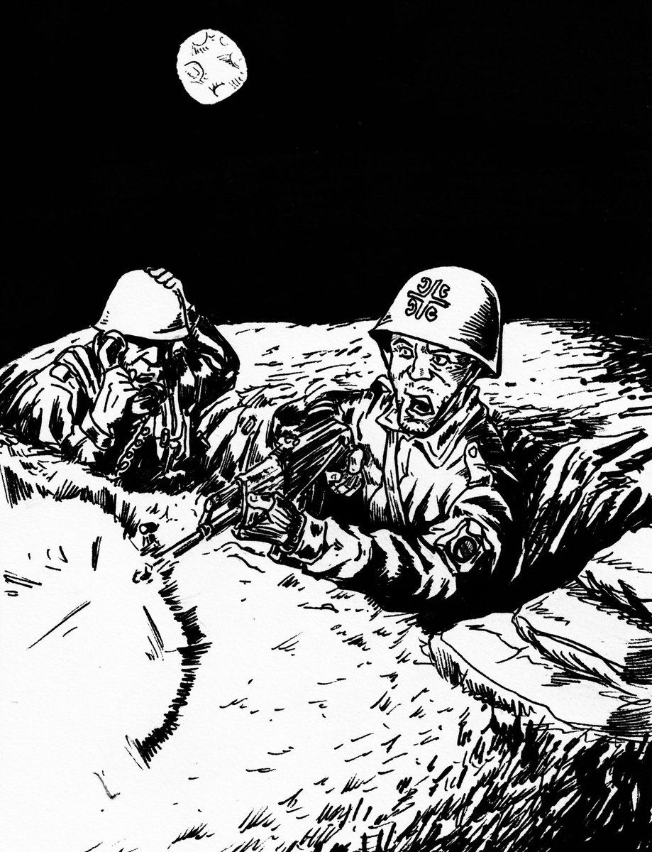 Night raid!

🇬🇧 Bosnian Serb soldiers in a sudden firefight, Bosnian war, 1990s.
🇷🇸 Борци ВРС у изненадној борби, рат у Босни, деведесете.