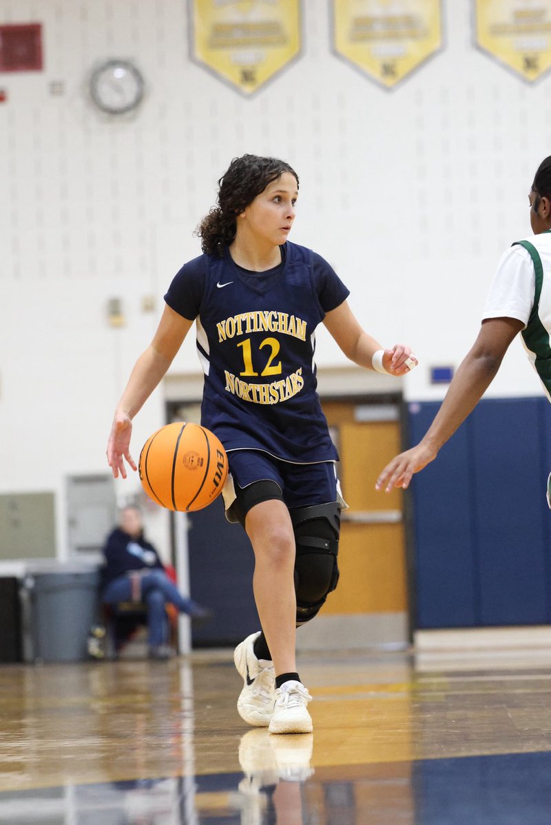 StarAthleticsAD's tweet image. Today the Nottingham Girls Basketball team beat Pemberton 46-32 to win their second game in a row.  Lily Jacobs led the team with 12, Olivia Elnaggar and TiKayla Smith each at 10 points each.  This was their 4th win of the season.  @WeAreHTSD @NottinghamNABC @NottinghamHSAD