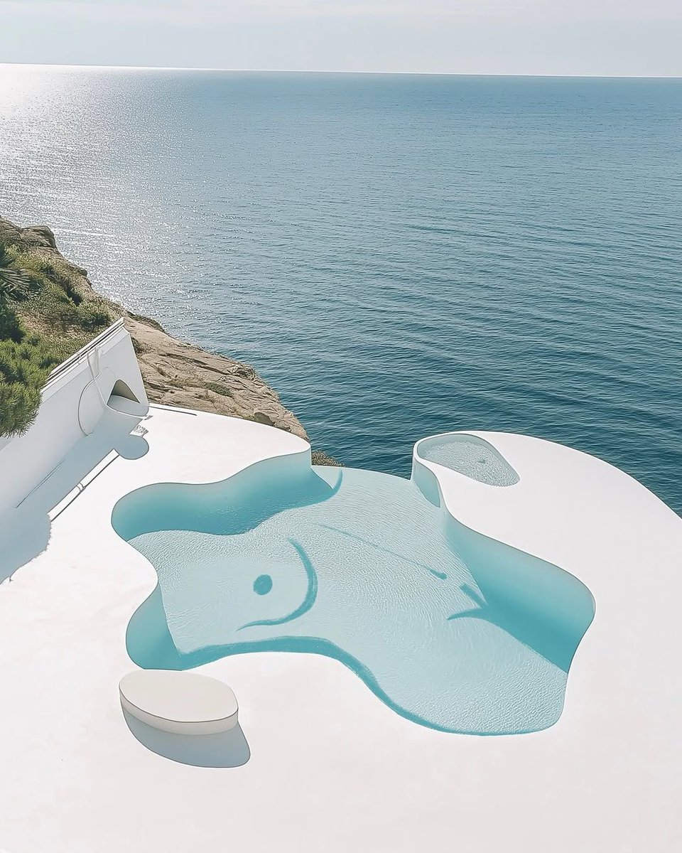 hutdesigns's tweet image. Artistic swimming pools by artist Koketit