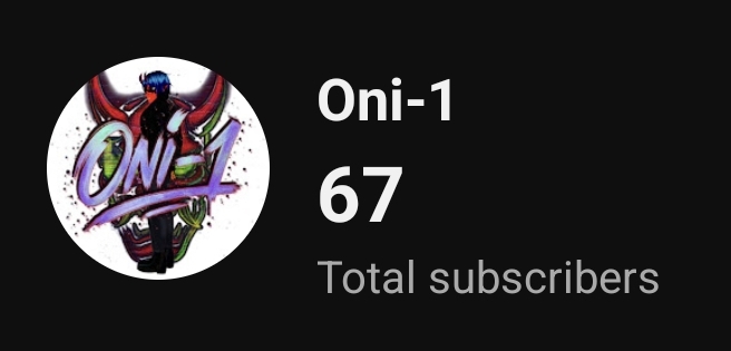 Guys I did it!

6 7 subs on my yt channel! 😆