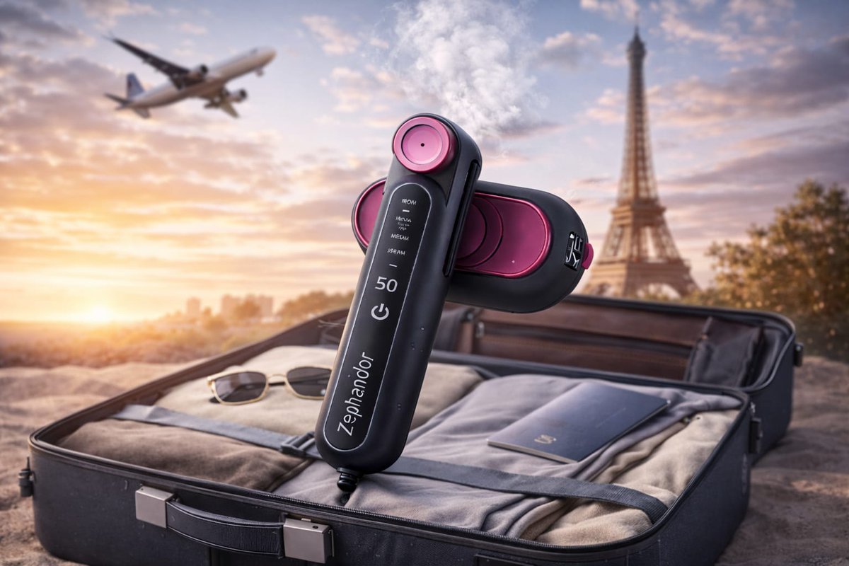 Zephandorbrand's tweet image. ✈️ Travel is easier when preparation stays simple.
No leaks. No rush. Just arriving ready.
Zephandor Garment Steamer
Zephandor Travel for Steamer Clothes

Amazon: amazon.com/dp/B0FYYFBJ9Q
Etsy: etsy.com/listing/441181…
#travelessentials #calmliving #moderntravel #minimaldesign