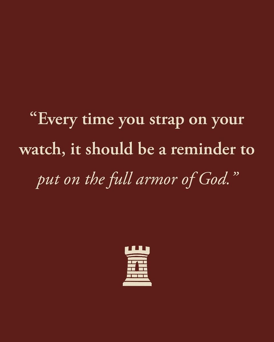 KeepWatchCo's tweet image. “Look carefully then how you walk, not as unwise but as wise, making the best use of the time…” Ephesians 5:15-16

Scripture is clear that the days are evil, our time is limited, and we must be vigilant. So, we started Keep Watch Co.