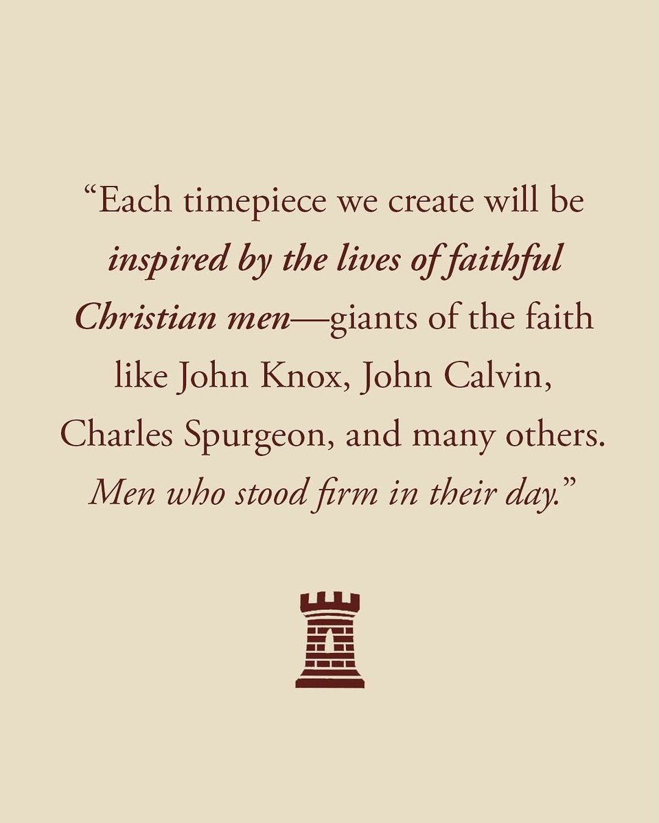 KeepWatchCo's tweet image. “Look carefully then how you walk, not as unwise but as wise, making the best use of the time…” Ephesians 5:15-16

Scripture is clear that the days are evil, our time is limited, and we must be vigilant. So, we started Keep Watch Co.