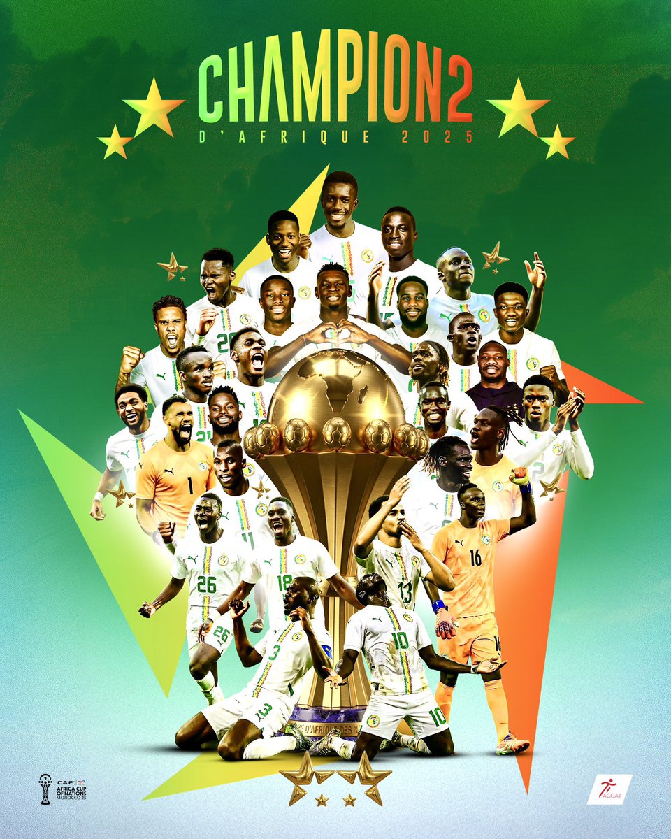Une semaine en tant que CHAMPIONS D’AFRIQUE 🇸🇳