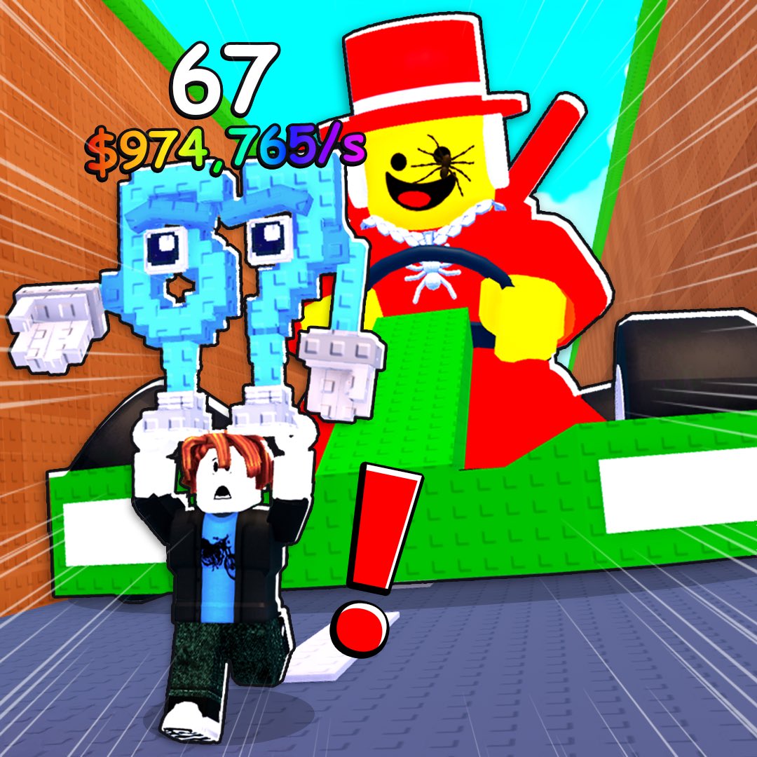 🚗 NEW Thumbnail and Game Icon I did for Escape Cars for BRAINROTS! Game on Roblox

Looking for a GFX maker? 👀 DM me on Discord: Olopomidoro

💰 Thumbnail/Game Icon price:
approximately 6k–8k Robux 💎

#Roblox | #RobloxDev | #RobloxGFX |
#robloxthumb