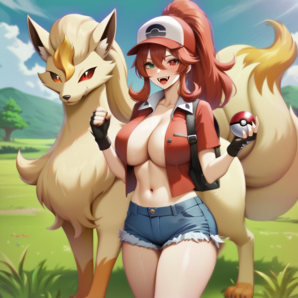 MollyAIArts's tweet image. QT Pokemon Trainer

Open Invite + I invite @_SpicyCreations , @EveandFriends88 , @Neinonewon86 , @fall_dev2025 , @VexyAI 

I'm ready to battle, my Ninetales never lets me down! ⚔️😊 
But if I do lose.. I don't have any money so I'll have to pay you another way 👉👈🥹
What's your…