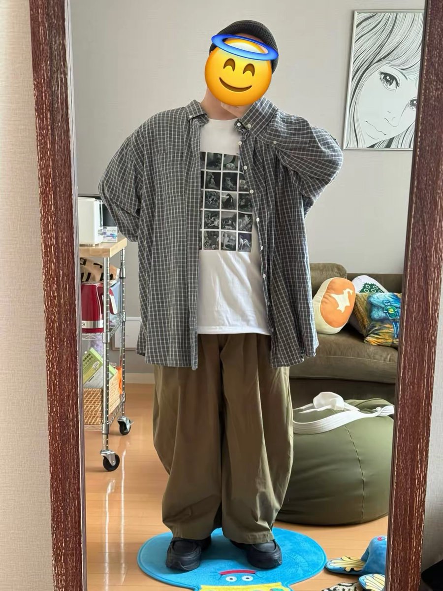 ohutorisama0823's tweet image. そろそろ春服も考えていきたい時期ですね

ということで、3桁おデブの春服4つです