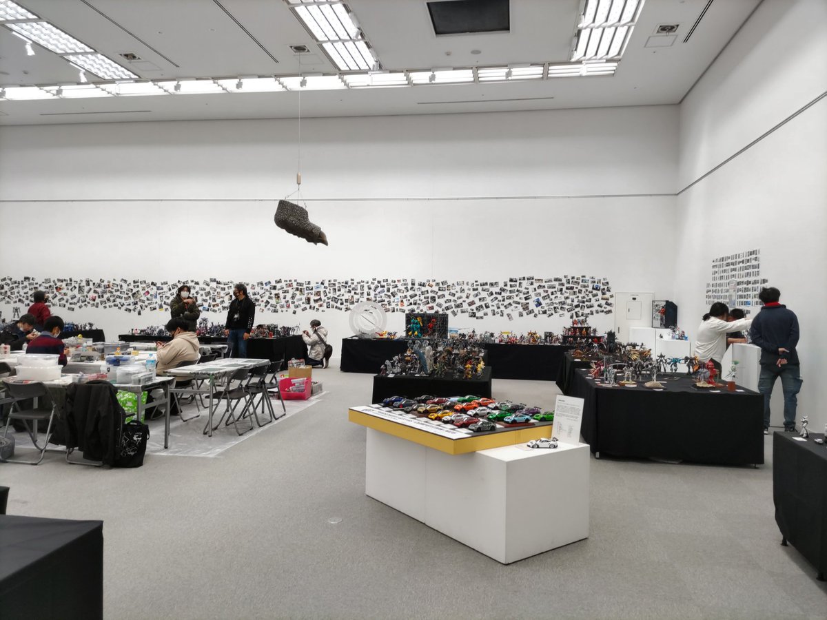 puramo_ryota's tweet photo. 市民ギャラリー矢田にて開催中！
プラモつくろーぜ会参加者作品展覧会「たのしむ展13」最終日！
10時より開催です！　
本日17時閉場片づけ開始です！
#たのしむ展13 https://t.co/eE2jho6TjM