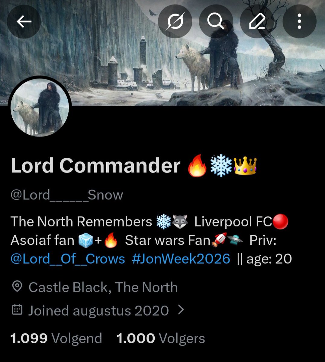 Lord Commander 🔥❄👑 tweet media
