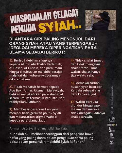 Waspada gelagat pemuda syiah