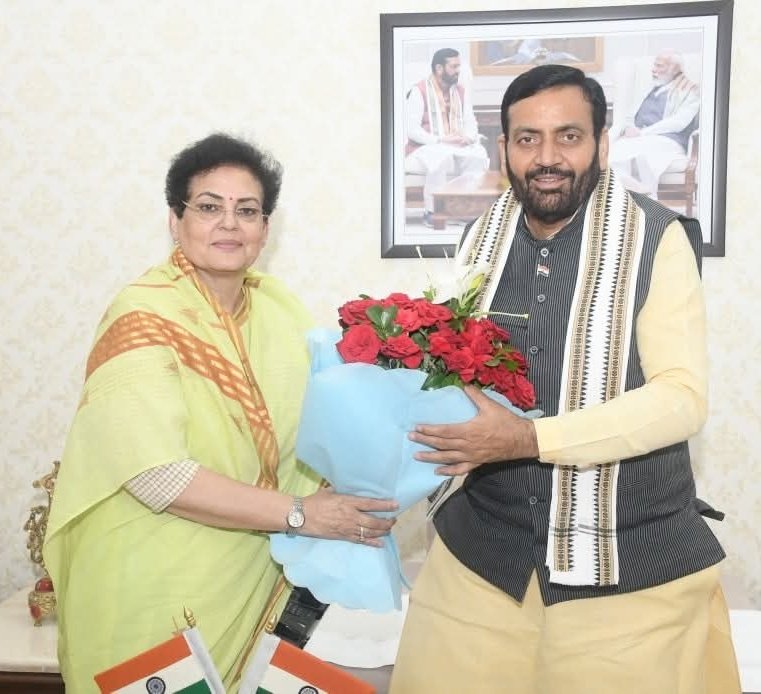 हरियाणा प्रदेश के माननीय मुख्यमंत्री श्री नायब सिंह सैनी जी को जन्मदिवस की हार्दिक शुभकामनाएँ।

आपके नेतृत्व में प्रदेश में कृषि एवं युवाओं से जुड़े विषयों पर नीति-स्तर के निर्णयों तथा जनकल्याणकारी योजनाओं के प्रभावी क्रियान्वयन ने शासन की प्राथमिकताओं को स्पष्ट रूप से रेखांकित