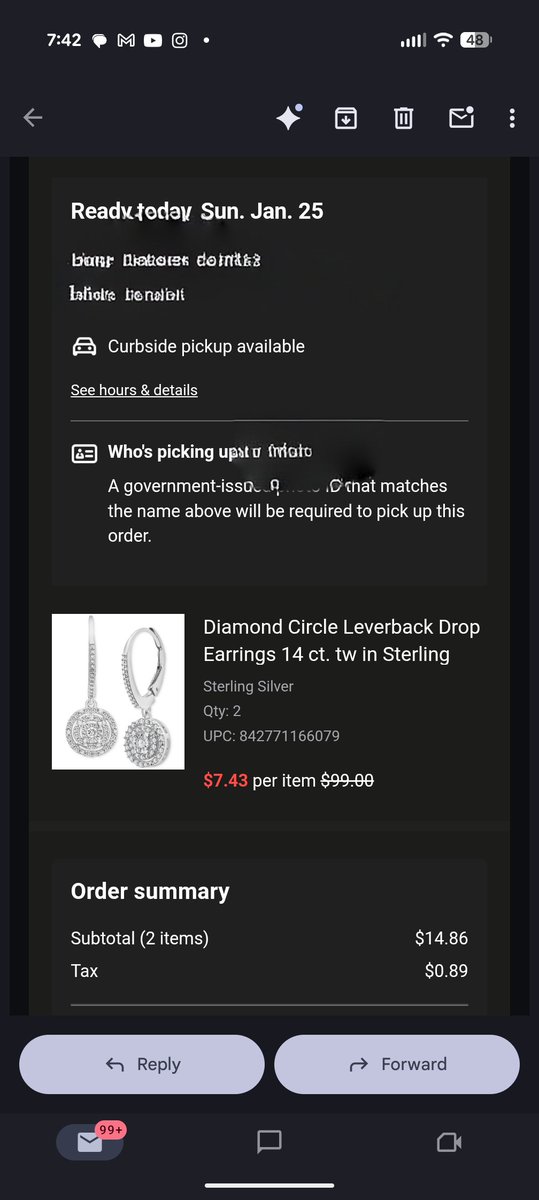 of_relentless's tweet photo. @Pricerrors FOR THOSE WHOSE ORDERS WERE CANCELLED, CALL CUSTOMER SERVICE! It took 50 fucking years but I was able to get my order back in the system and they honored the $7 price. They are back in stock by the way for $99 now. Do with this information as you please https://t.co/wFO3nGkDpM