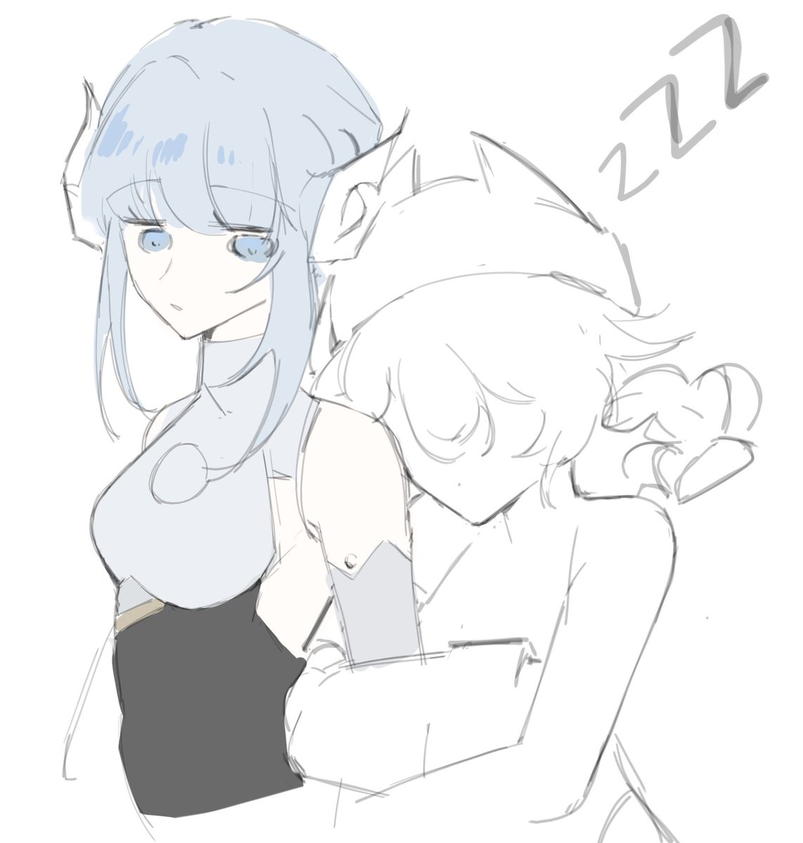lazy #Inehoda doodle