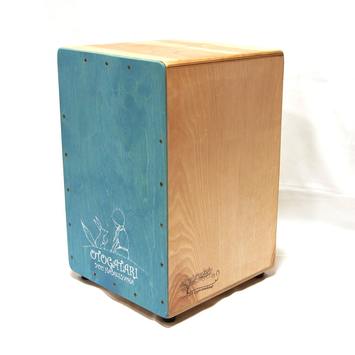 nm_cajon's tweet photo. 能登半島地震支援
売上の一部を2026年は輪島市に寄付いたします
このカホンは、はたけやま裕さんと蒲原元さんのご協力のもと、OTOGATARIというカホンに仕上げました
お求めは、https://t.co/0X8kwYwPaP にて　3台限定
#能登半島地震支援 @はたけやま裕 #蒲原元 #nmcajon https://t.co/PiP4BBh2h4