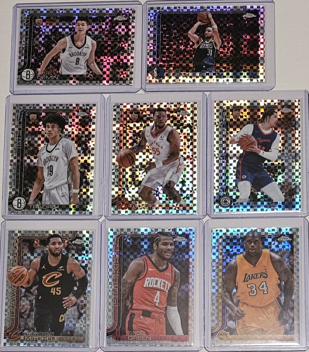 #Hits from the 2024-25 + 2025-26 #Topps #Chrome #Basketball #PYT + #Random #Team #Mixer #Box #Break

#TBBCrew #NBA #TBBReposts #tradingcards #thehobby