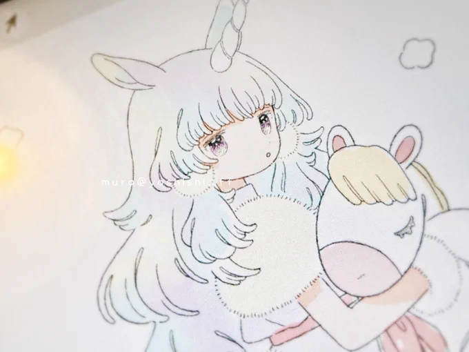ふわふわユニコーン