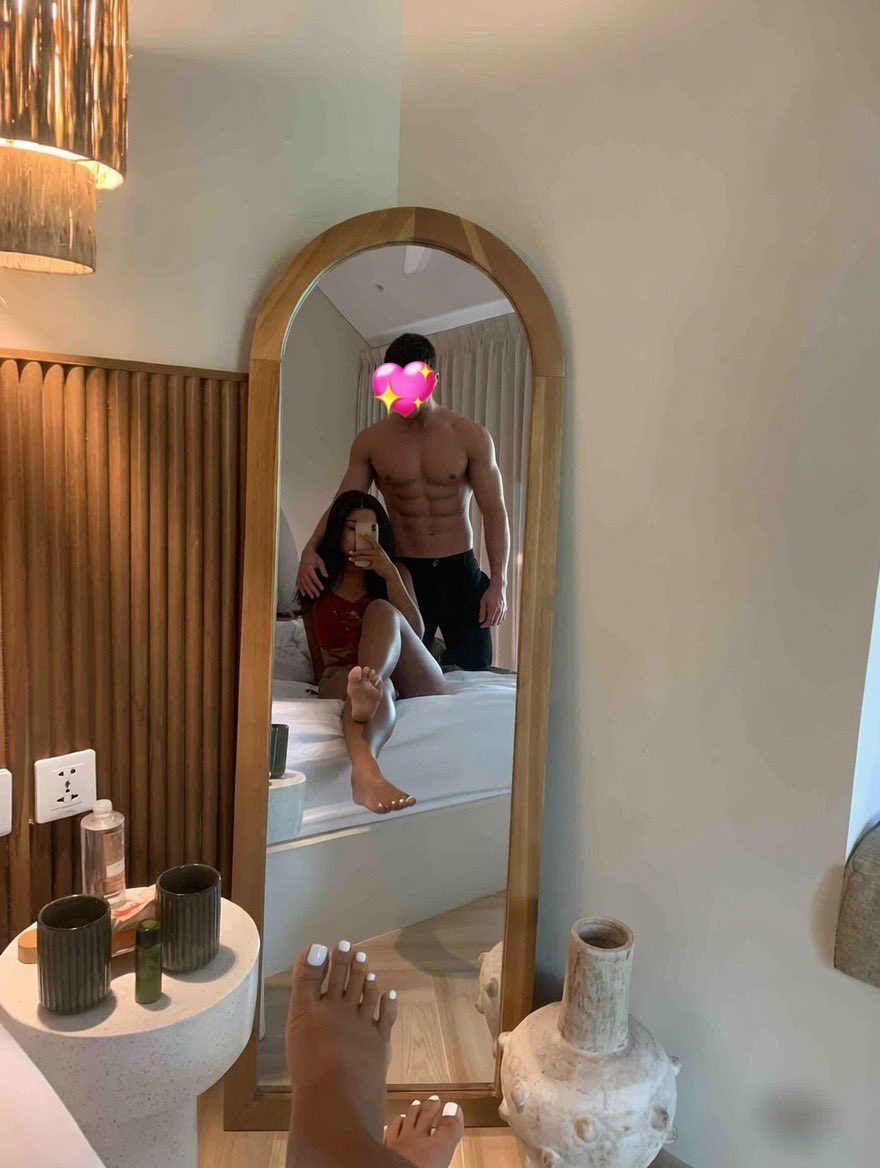 The man next to me wakes up, stretches, bare chest, calm, secure, built, chosen. He does not ask for permission to exist here. He does not wonder if he is enough. He does not need to buy a feeling of closeness. He simply has it.

Then there is you. Alone with a screen. Zooming in