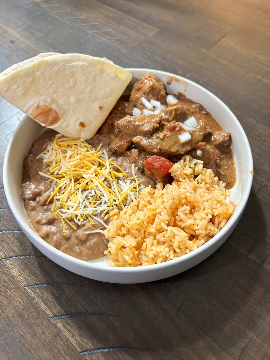 Yep I’m getting extra fat with all this time to cook during the ice storm.  All from
scratch.