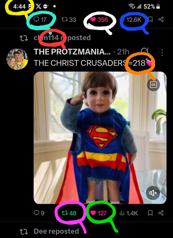 DeanDavis33's tweet image. 😁4️⃣8️⃣ #FortyEight 
🐸1️⃣7️⃣ #Seventeen 
1️⃣2️⃣6️⃣ #OneTwoSix 
🎰 #WhatAreTheOdds 🪽
1️⃣1️⃣4️⃣ #OneOneFour 
3️⃣5️⃣6️⃣ #ThreeFiveSix 
4️⃣4️⃣4️⃣ #FourFourFour 
2️⃣1️⃣8️⃣ #TwoOneEight 
1️⃣2️⃣7️⃣ #OneTwoSeven 🐸