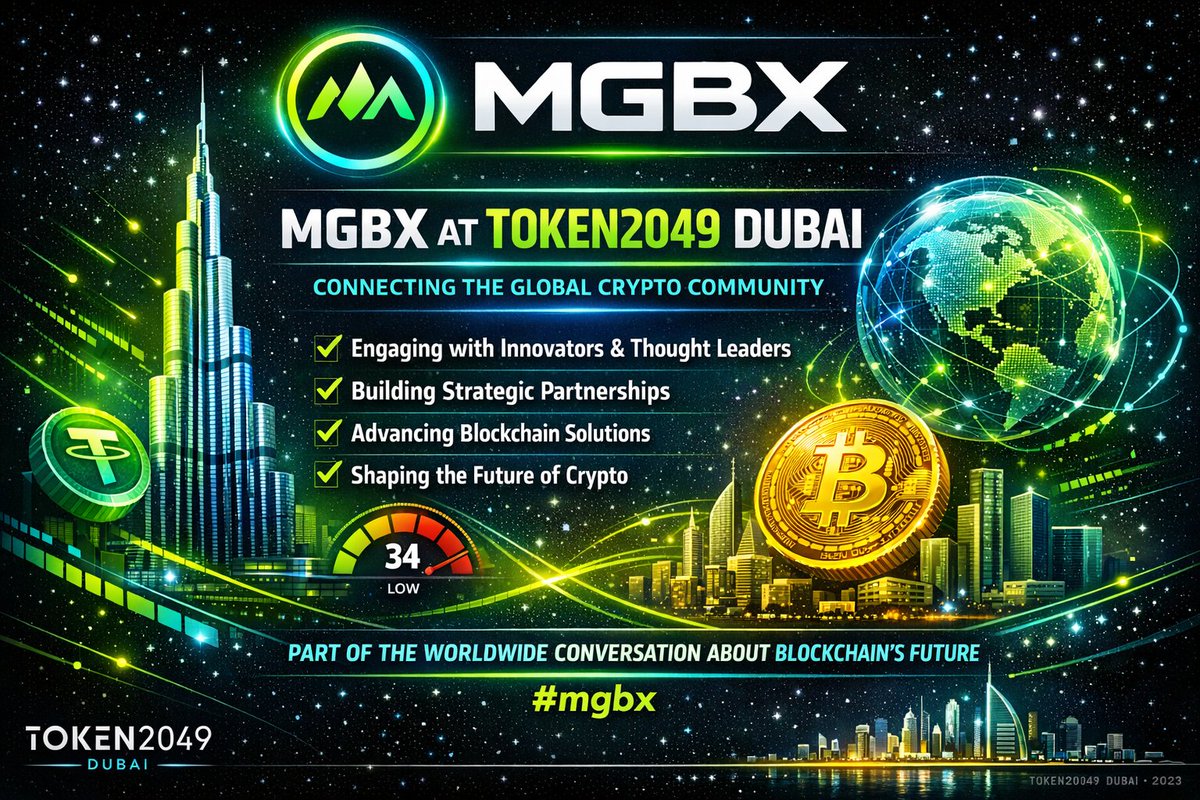 MGBX participated in Token2049 Dubai, showcasing commitment to global crypto  community. Industry events connect our platform with innovators and thought  leaders. Building partnerships that enhance services for all users. Part of  the