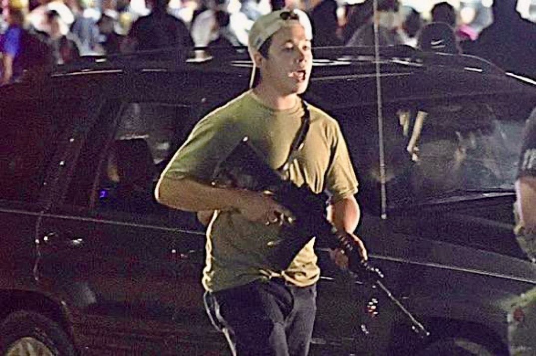 shady3am's tweet photo. Remember that Kyle Rittenhouse showed up to a protest in a completely different state, killed two citizens and was praised by Republicans. Alex Pretti was a lawful gun owner w/ a permit to carry &amp; Republicans stated that he deserved to be murdered due to his actions. WTF? https://t.co/IQ61QDKtzy