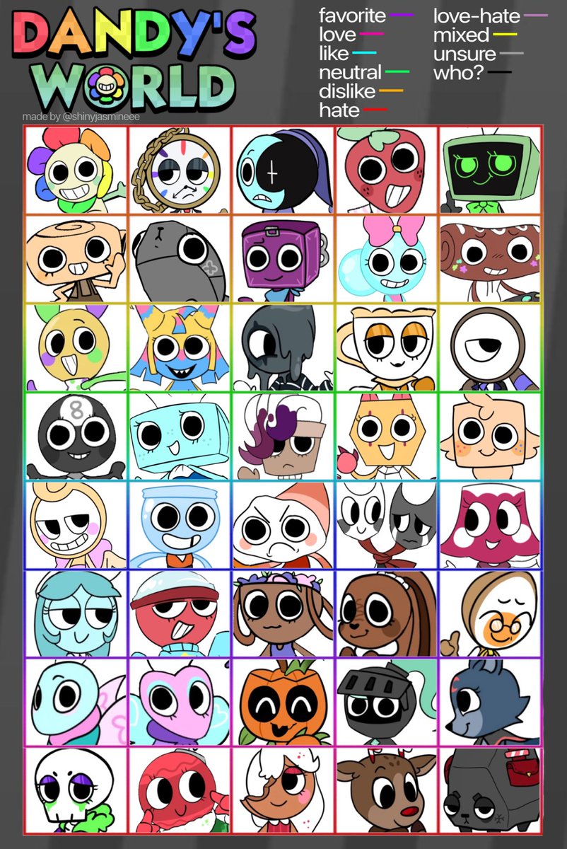 shinyjasmineee's tweet photo. Updated and remade Dandy's World template!

(left - new) (right - old) https://t.co/P6R8LvrIhg
