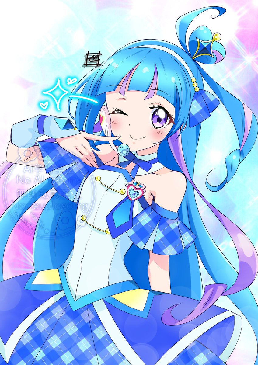 「一年間楽しませて頂きました。 キュアウインクちゃん推しです #キミプリ #pre」|ぜろのイラスト