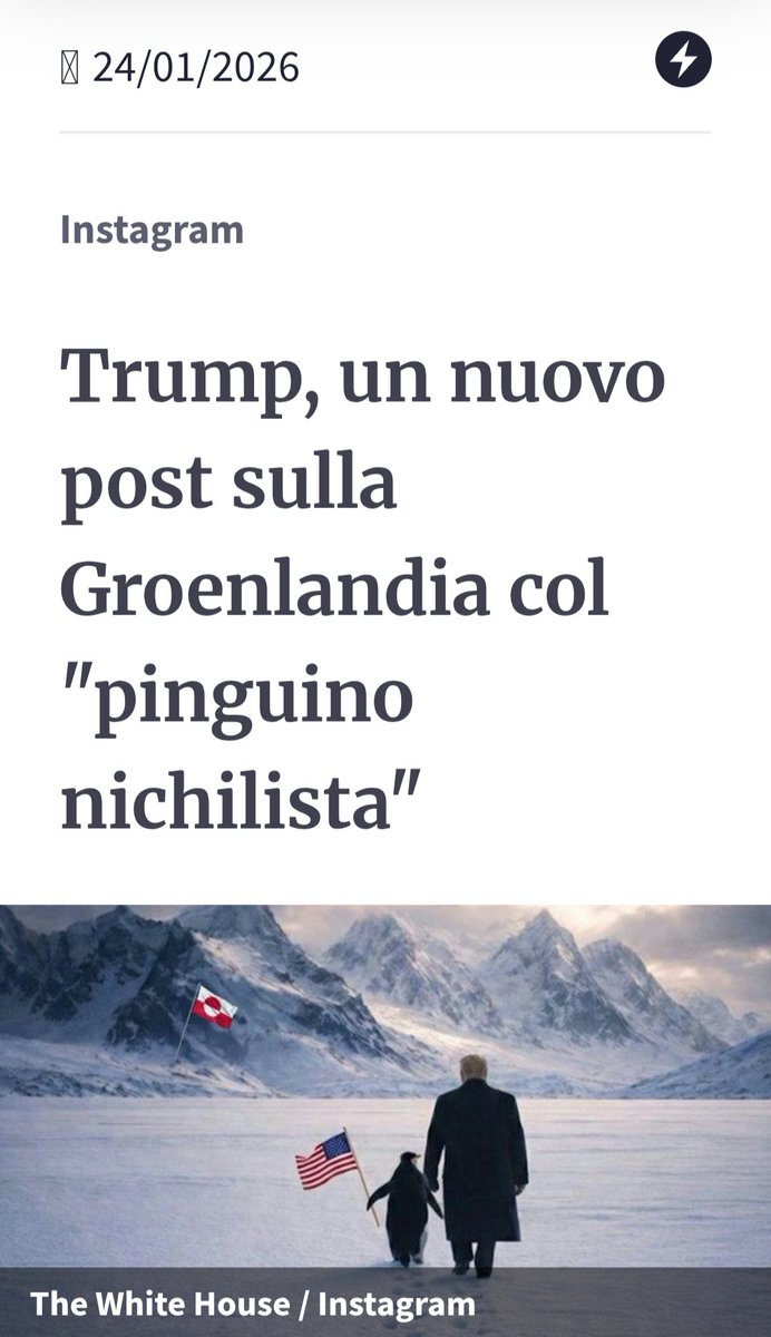 guttolo's tweet image. Voilà 

#Trump #pinguini #penguin #Groenlandia #Greenland