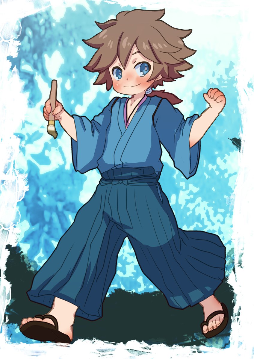 タカキさんを描きました！　以前のは20分ぐらいで描いたので　今回はたっぷり時間を使って描きました！