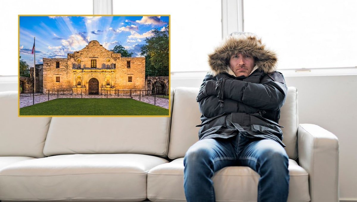 Tragedy: Texas Man So Focused On Staying Warm He Has Forgotten The Alamo buff.ly/gNduTUv