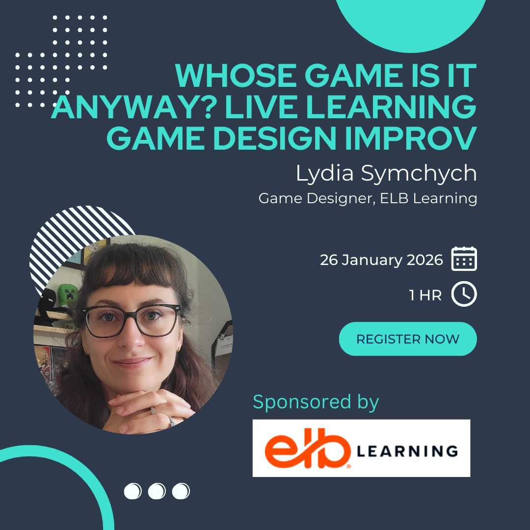 trainmagnetwork's tweet photo. **Which #learning game fits your objective—not just the fun factor?**
Join @LydiaSymchych @ELBLearning for a live, unscripted game design #improv using The Training Arcade®.
Save your spot: https://t.co/dCuSLAlv9R #gamedesign #learninggame https://t.co/qq6jqylm0J