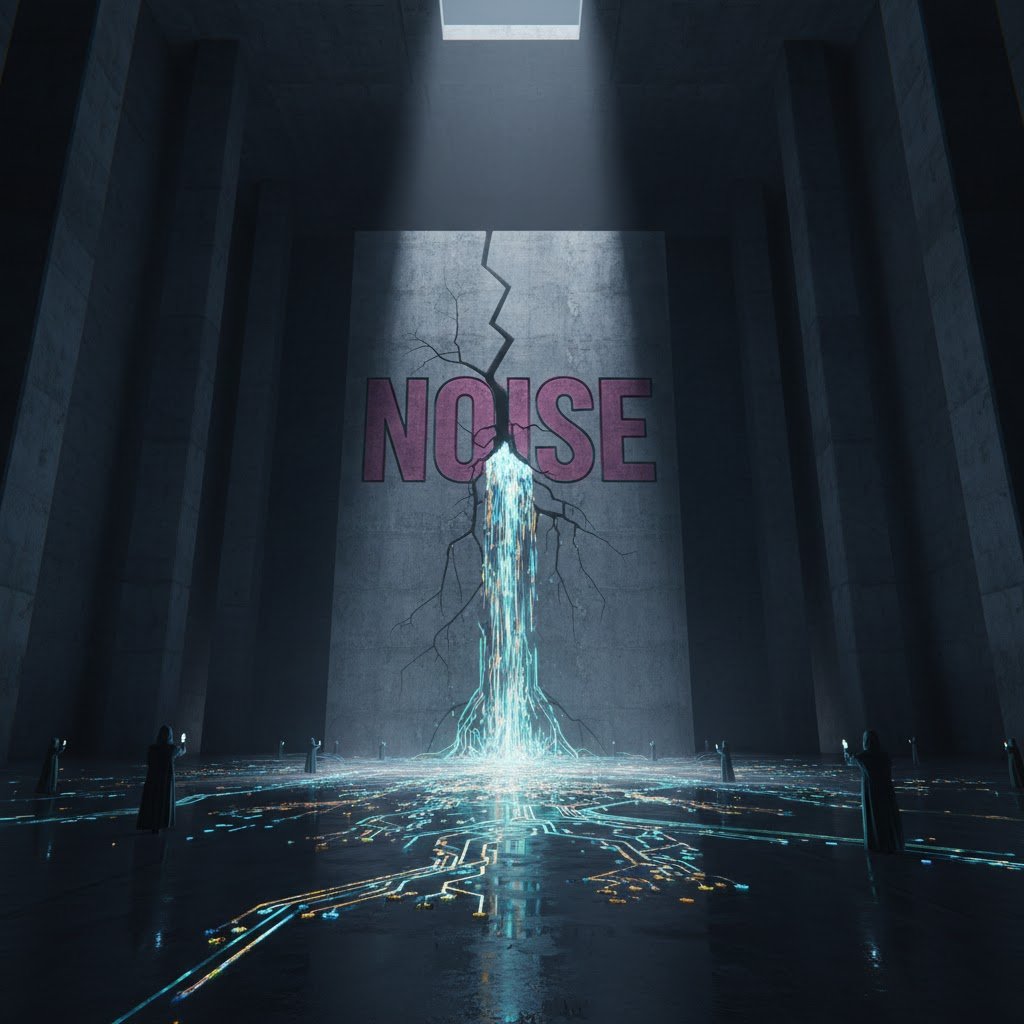 Some foundations were meant to be broken. 🏛️⚡️

Beyond the grey, beyond the static, lies a source of pure insight. We found the crack in the system and turned it into a portal.

NOISE — Finding life where others see only stone.

Enter the flow: 🔗 <a href="/noise_xyz/">Noise</a>