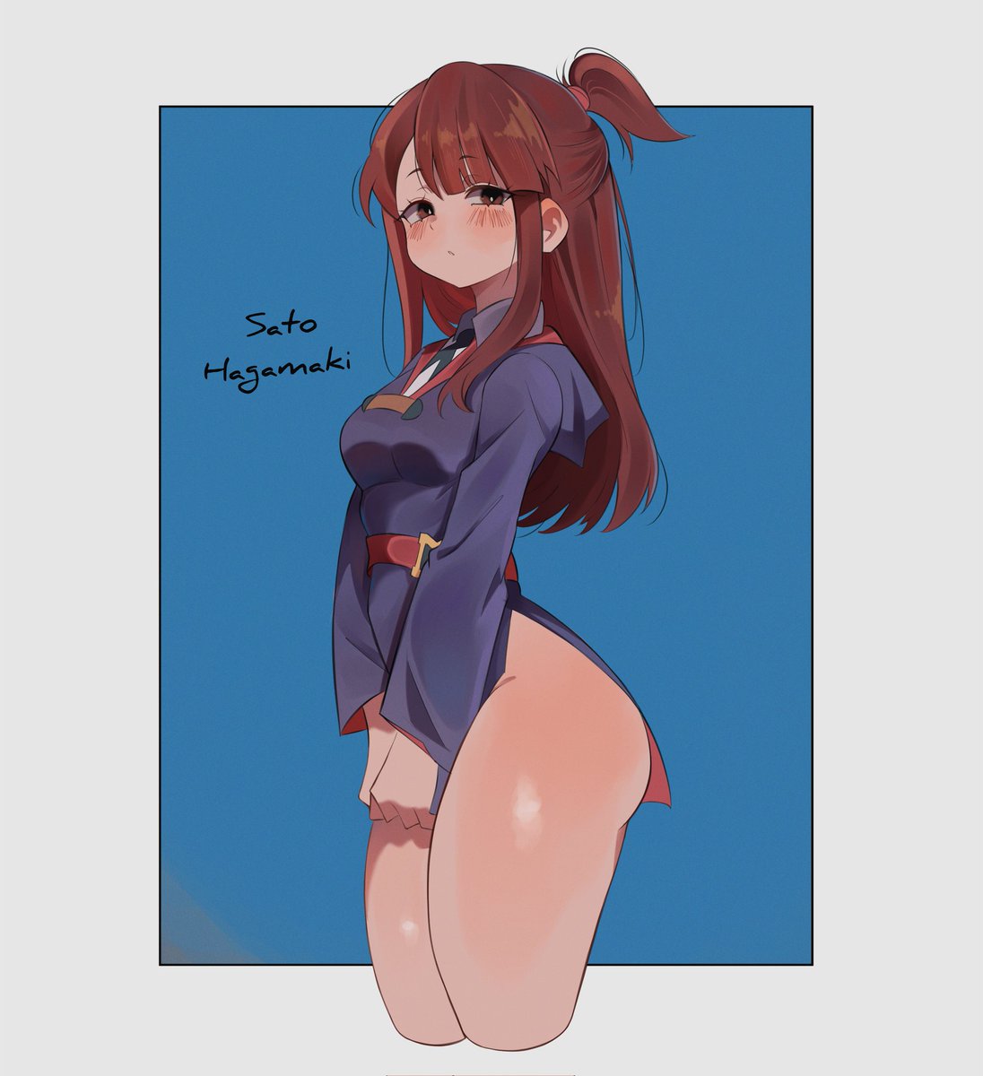 Sato_Hagamaki's tweet photo. Akko fanart!!

#akko #anime #fanart https://t.co/MrjojnE9Mo
