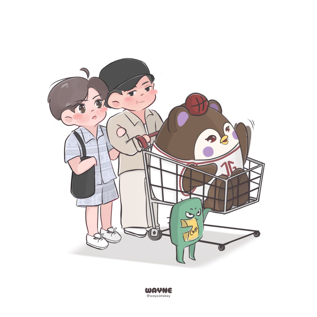 Grocery time.... 🛒🍼

#JossGawin #จอสกวิน
#GUINZLY