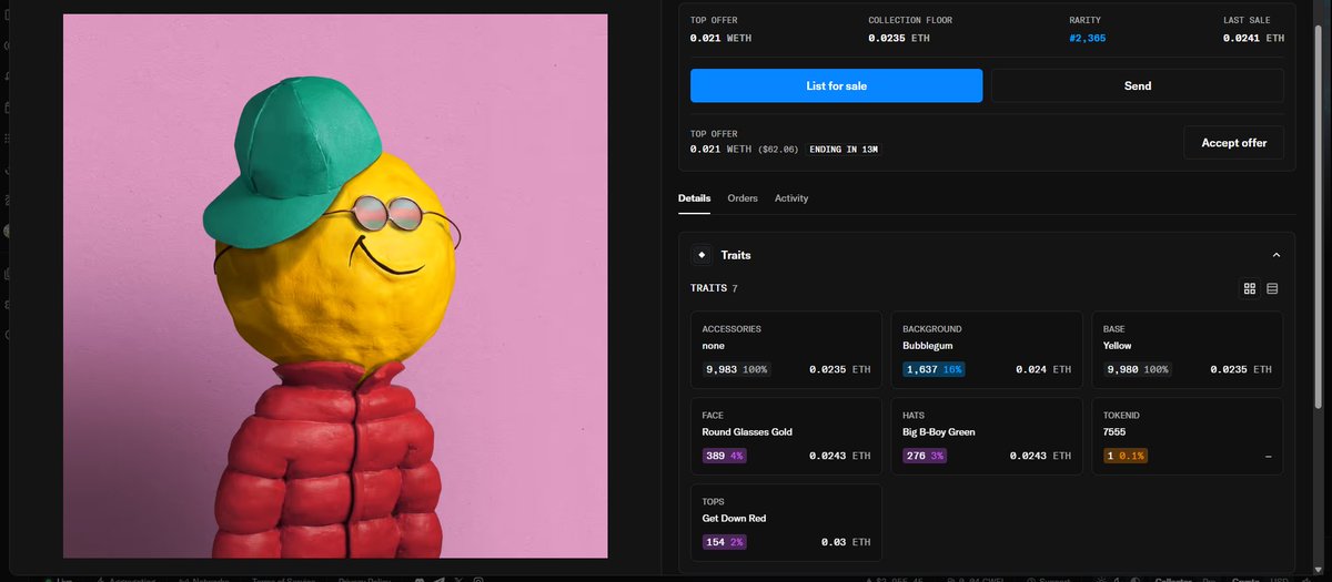 🎁 FREE GIVEAWAY – 5 DAYS 🎁

This is a completely free contest.
It exists for one simple reason: I love NFTs.
And projects like <a href="/D3lMundos/">The Del Mundos</a> brought back the same 2021 vibes:
fun, passion, identity, real art.
No AI. Handmade. Pure soul.

I want to be one of the people helping